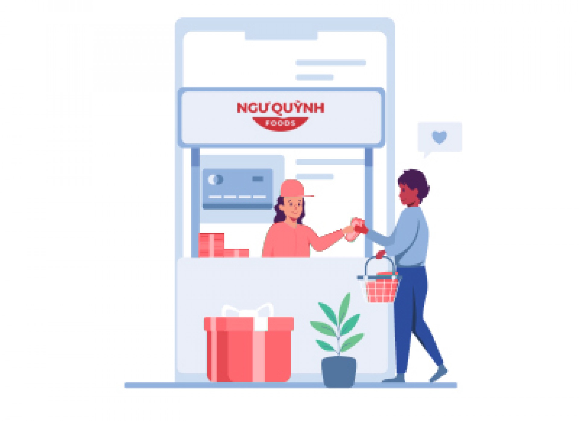 Mua hàng tại điểm bán